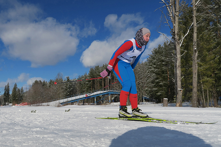 Второй день соревнований Чемпионата и Первенства России по лыжным гонкам спорта ЛИН