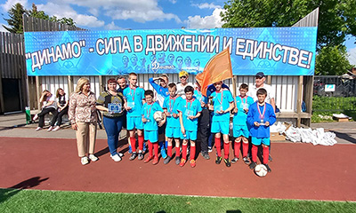 Детский инклюзивный фестиваль «Футбол-школа жизни».