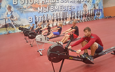Тренировочное мероприятие сборной команды России спорта ЛИН по академической гребле.