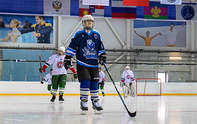 Тестовые Всероссийские соревнования по хоккею спорта ЛИН.